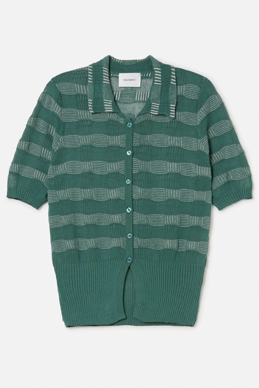 Knitted check shirt 3
