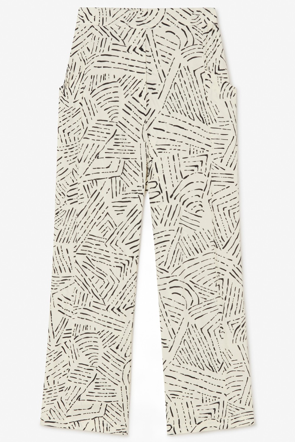 Viscose printed trousers 2