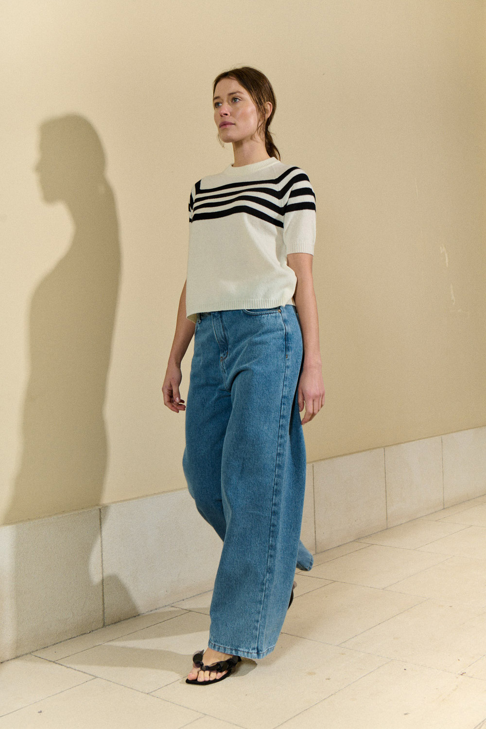 Sita Murt Black Short Sleeve Sweater