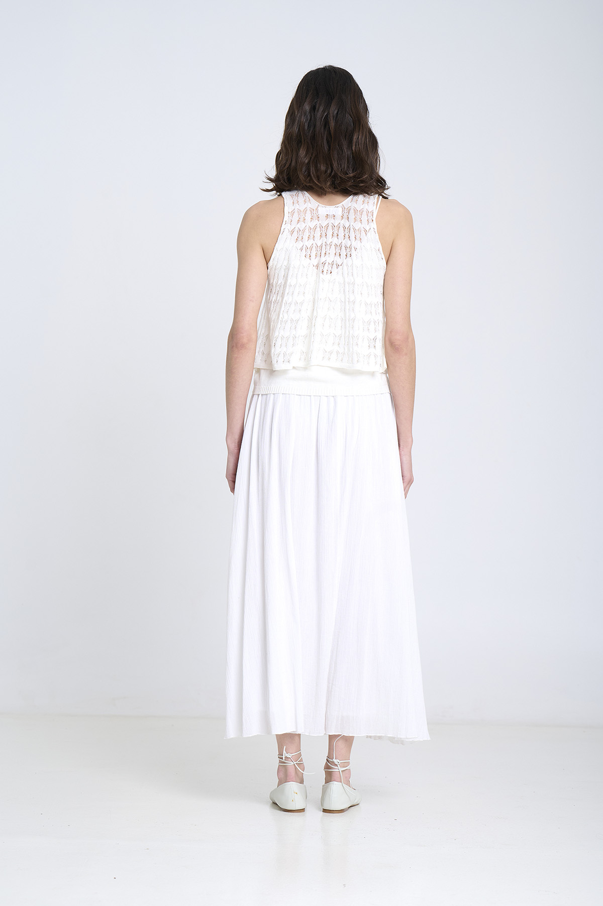 Openwork Top Openwork knit top