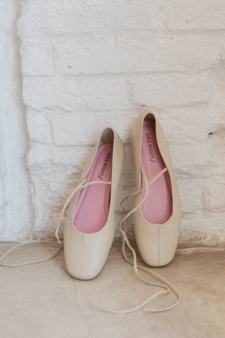 Ballerinas with laces
